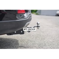 Фаркоп PT Group с хромированной накладкой для Kia Sorento Prime 2018-2020. Артикул 06051501