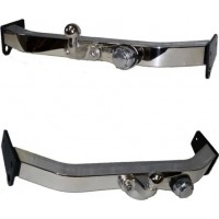 Фаркоп Baltex для Toyota Land Cruiser 100 VX 1998-2007. (с декор. накладкой) Фланцевое крепление. Артикул Y-08aNM