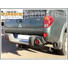 Фаркоп Aragon для Mitsubishi L200 IV 2006-2010. Артикул E4201BA