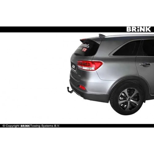 Фаркоп Brink (Thule) для Kia Sorento III Prime 2015-2020. Быстросъемный крюк. Артикул 649000