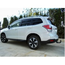 Фаркоп Aragon (быстросъемный крюк, вертикальное крепление) для Subaru Forester IV 2013-2018.. Артикул E6002CV