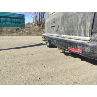 Фаркоп Мотодор для Volkswagen Caravelle T6 2015-2020. Фланцевое крепление. Артикул 92705-FE