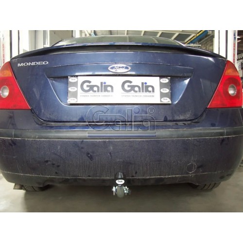 Фаркоп Galia оцинкованный для Ford Mondeo III седан, хэтчбек 2000-2007. Быстросъемный крюк. Артикул F097C