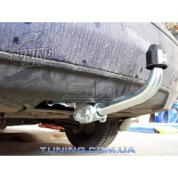 Фаркоп Galia оцинкованный для Ford Mondeo III седан, хэтчбек 2000-2007. Быстросъемный крюк. Артикул F097C