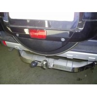 Фаркоп Baltex для Mitsubishi Pajero IV (дизель) 2008-2020 Фланцевое крепление. Артикул МР-08daNM