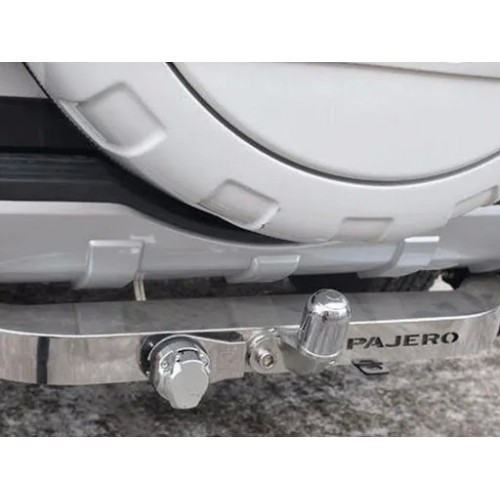 Фаркоп Baltex для Mitsubishi Pajero IV (дизель) 2008-2020 Фланцевое крепление. Артикул МР-08daNM