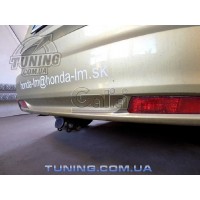 Фаркоп Galia оцинкованный для Honda Civic IX хэтчбек 5-дв. 2012-2013. Быстросъемный крюк. Артикул H090C