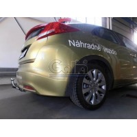 Фаркоп Galia оцинкованный для Honda Civic IX хэтчбек 5-дв. 2012-2013. Быстросъемный крюк. Артикул H090C