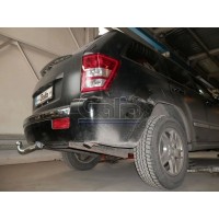 Фаркоп Galia оцинкованный для Jeep Grand Cherokee WK 2005-2010. Быстросъемный крюк. Артикул J006C