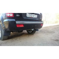 Фаркоп Galia оцинкованный для Jeep Grand Cherokee WK 2005-2010. Быстросъемный крюк. Артикул J006C