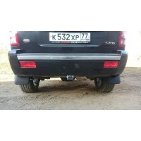 Фаркоп Galia оцинкованный для Jeep Grand Cherokee WK 2005-2010. Быстросъемный крюк. Артикул J006C