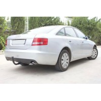 Фаркоп Aragon (быстросъемный крюк, вертикальное крепление) для Audi A6 C6 седан 2004-2011.. Артикул E0405CV