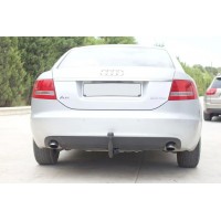 Фаркоп Aragon (быстросъемный крюк, вертикальное крепление) для Audi A6 C6 седан 2004-2011.. Артикул E0405CV