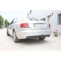 Фаркоп Aragon (быстросъемный крюк, вертикальное крепление) для Audi A6 C6 седан 2004-2011.. Артикул E0405CV