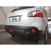 Фаркоп Galia оцинкованный для Nissan Qashqai I 2007-2013. Быстросъемный крюк. Артикул N051C
