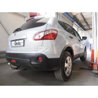 Фаркоп Galia оцинкованный для Nissan Qashqai I 2007-2013. Быстросъемный крюк. Артикул N051C