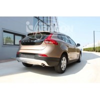 Фаркоп Aragon (быстросъемный крюк, вертикальное крепление) для Volvo V40 II 2012-2020.. Артикул E6811AV