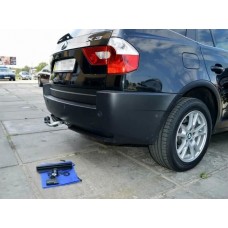 Фаркоп Galia оцинкованный для BMW X3 E83 2004-2010. Быстросъемный крюк. Артикул B014C
