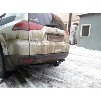 Фаркоп Bizon для Mitsubishi Pajero Sport II 2008-2016. Быстросъемный крюк. Артикул FA 1005-E