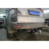 Фаркоп Bizon для Mitsubishi Pajero Sport II 2008-2016. Быстросъемный крюк. Артикул FA 1005-E