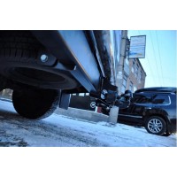 Фаркоп Brink (Thule) для Ford Ranger III 2/4WD (с бампером-трубой) 2012-2015. Фланцевое крепление. Артикул 557400