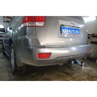 Фаркоп Bizon для Kia Mohave 2009-2018. Быстросъемный крюк. Артикул FA 0985-E