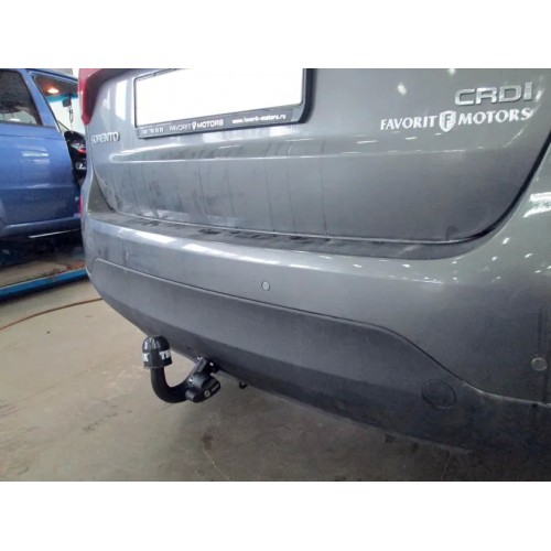 Фаркоп Brink (Thule) для Kia Sorento II XM рестайлинг 2012-2020. Быстросъемный крюк. Артикул 564400