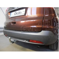 Фаркоп Galia оцинкованный для Honda CR-V IV 2012-2018. Быстросъемный крюк. Артикул H089C