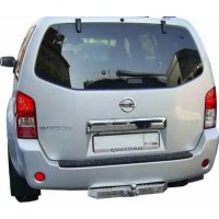 Фаркоп Baltex для Nissan Pathfinder R51 2004-2014. (с декор. накладкой) Фланцевое крепление. Артикул N-12aN