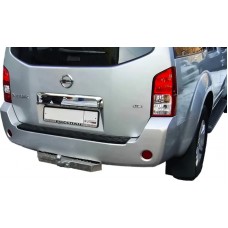 Фаркоп Baltex для Nissan Pathfinder R51 2004-2014. (с декор. накладкой) Фланцевое крепление. Артикул N-12aN