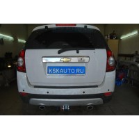 Фаркоп Galia оцинкованный для Chevrolet Captiva 2013-2016. Быстросъемный крюк. Артикул C060C
