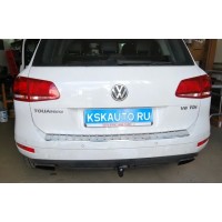 Фаркоп Лидер-Плюс для Volkswagen Touareg II 2010-2017. Артикул V118-A