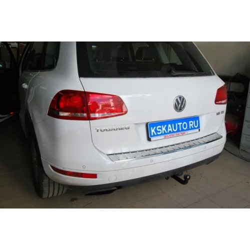 Фаркоп Лидер-Плюс для Volkswagen Touareg II 2010-2017. Артикул V118-A