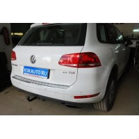 Фаркоп Лидер-Плюс для Volkswagen Touareg II 2010-2017. Артикул V118-A