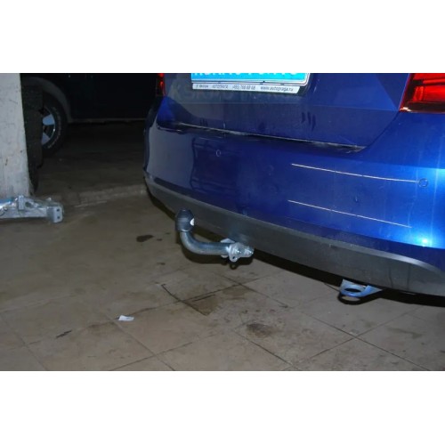 Фаркоп Galia оцинкованный для Skoda Rapid лифтбек 2013-2020. Артикул S104A