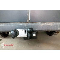 Фаркоп Лидер-Плюс для Peugeot Boxer L2 2006-2020. Фланцевое крепление. Артикул P107-FC