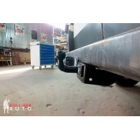 Фаркоп Лидер-Плюс для Peugeot Boxer L2 2006-2020. Фланцевое крепление. Артикул P107-FC