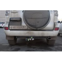Фаркоп Лидер-Плюс для Toyota Land Cruiser Prado 150 2009-2020. Фланцевое крепление. Артикул T113-F