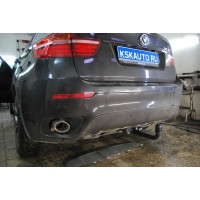 Фаркоп Auto-Hak для BMW X6 E71 (вкл. M-sport) 2008-2014. Быстросъемный крюк. Артикул B 19V