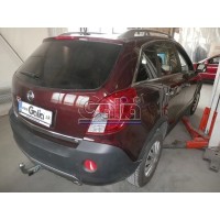 Фаркоп Galia оцинкованный для Chevrolet Captiva I 2-й рестайлинг (для авто без запаски снизу) 2013-2016. Артикул O065C