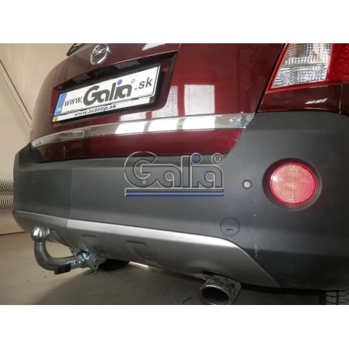Фаркоп Galia оцинкованный для Chevrolet Captiva I 2-й рестайлинг (для авто без запаски снизу) 2013-2016. Артикул O065C