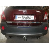 Фаркоп Galia оцинкованный для Chevrolet Captiva I 2-й рестайлинг (для авто без запаски снизу) 2013-2016. Артикул O065C