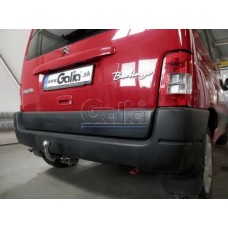 Фаркоп Galia оцинкованный для Citroen Berlingo I (дл. базы 2690/2693мм) 1996-2008. Быстросъемный крюк. Артикул C043C