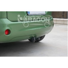Фаркоп Aragon (быстросъемный крюк, горизонтальное крепление) для Ford Fiesta V 2002-2008.. Артикул E2002DS