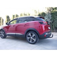 Фаркоп Aragon (быстросъемный крюк, вертикальное крепление) для Peugeot 3008 II 2016-2020. Артикул E4723CV