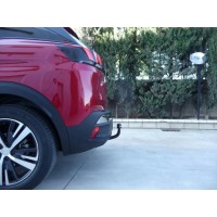 Фаркоп Aragon (быстросъемный крюк, вертикальное крепление) для Peugeot 3008 II 2016-2020. Артикул E4723CV