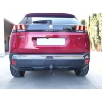 Фаркоп Aragon (быстросъемный крюк, вертикальное крепление) для Peugeot 3008 II 2016-2020. Артикул E4723CV