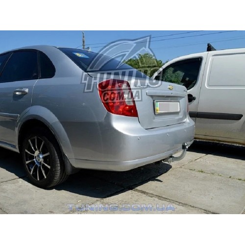 Фаркоп Galia оцинкованный для Daewoo Nubira III седан 2003-2020. Артикул D031A