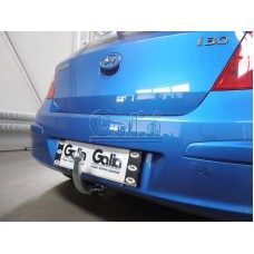 Фаркоп Galia оцинкованный для Hyundai i30 I FD хэтчбек 2007-2010. Быстросъемный крюк. Артикул K029C