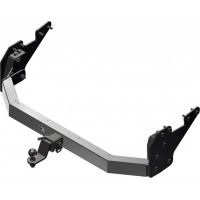 Фаркоп PT Group для Toyota Hilux VIII 2015-2020 с хромированной накладкой. Артикул 09121501